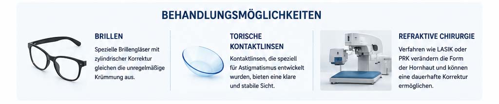 Behandlung Hornhautverkrümmung